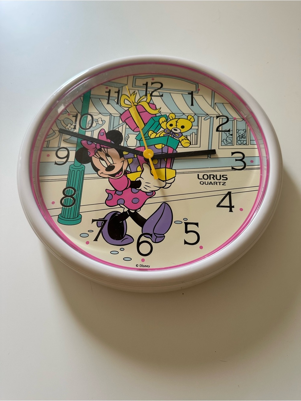 Vintage Disney Minnie Mouse wall Clock